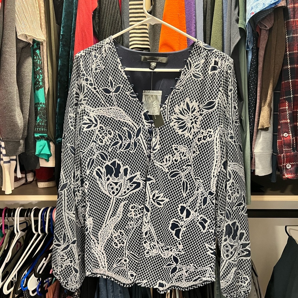 Floral Lace Women's Top
